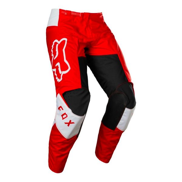 Motocross Trousers FOX 180 Lux Fluo Red Pant Kid