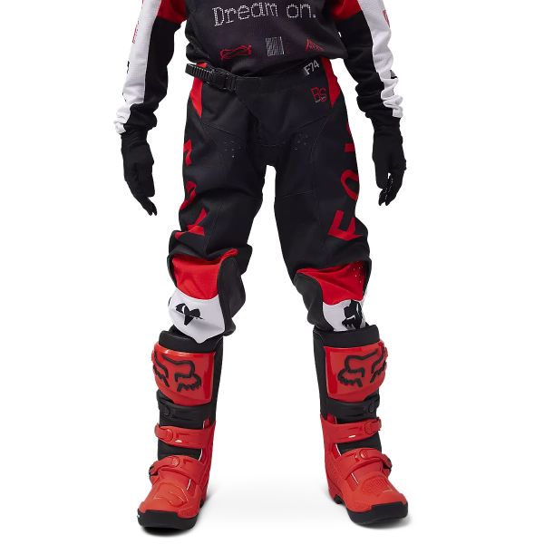 FOX 180 Race Spec Pant Flo Red Kid
