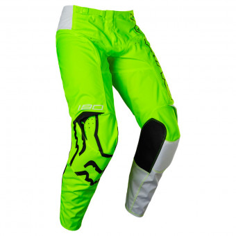 Motocross Trousers FOX 180 Skew Fluo Yellow Pant Kid