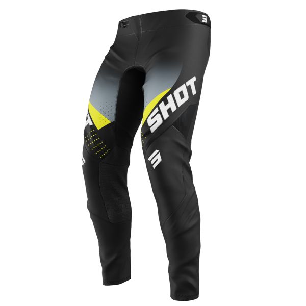 Motocross Trousers SHOT Aerolite Hva 26 Black Grey Pant