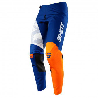 Motocross Trousers SHOT Contact Camo Orange Pant