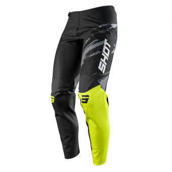 Motocross Trousers SHOT Contact Draw Neon Yellow Pant