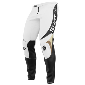 Motocross Trousers SHOT Contact Manta White Pant