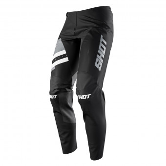 Motocross Trousers SHOT Contact Shining Black Pant