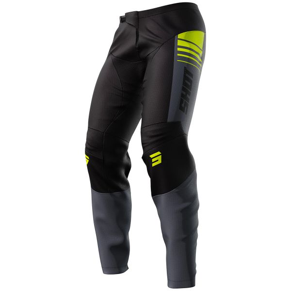 Motocross Trousers SHOT Devo Peak Neon Yellow Pant