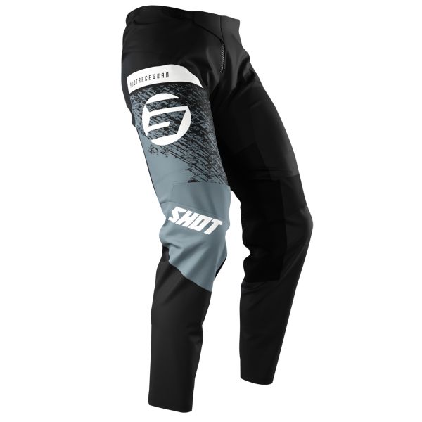 Motocross Trousers SHOT Devo Roll Black Pant Motocross Trousers SHOT Devo Roll Black Pant