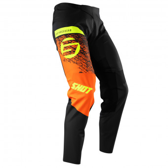 Motocross Trousers SHOT Devo Roll Orange Pant Kid