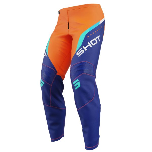 Motocross Trousers SHOT Draw Kid Daytona Orange Pant