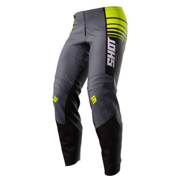 Motocross Trousers SHOT Draw Peak Neon Yellow Pant Kid Motocross Trousers SHOT Draw Peak Neon Yellow Pant Kid