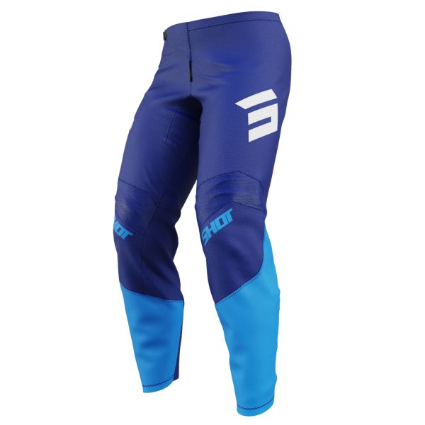 Motocross Trousers SHOT Draw Private Blue Pant