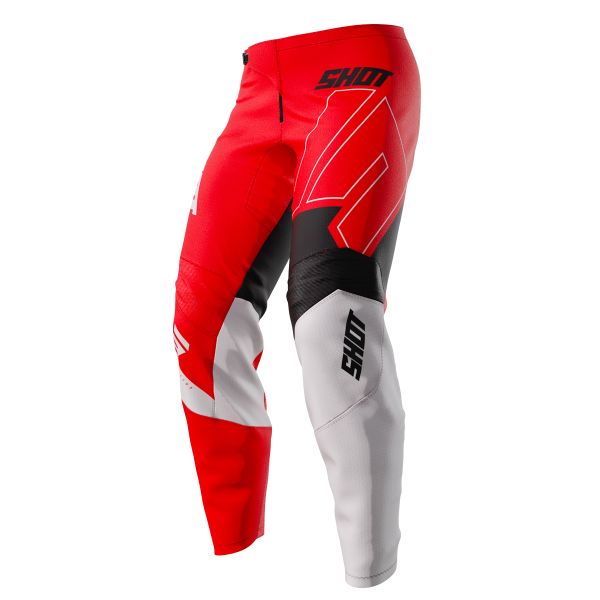 Motocross Trousers SHOT Draw Rush Red Pant Kid Motocross Trousers SHOT Draw Rush Red Pant Kid
