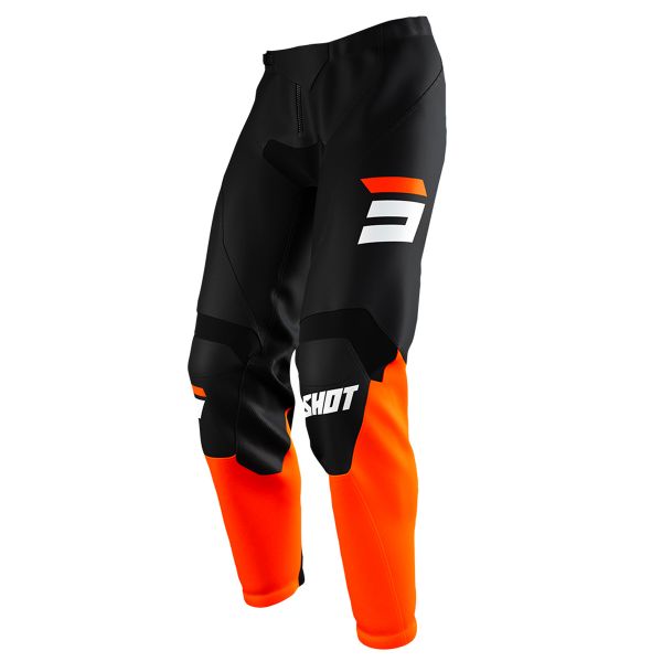 Motocross Trousers SHOT Raw Burst Orange Pant