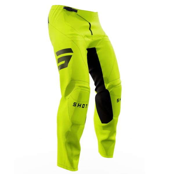 Motocross Trousers SHOT Raw Escape Kid Neon Yellow Pant