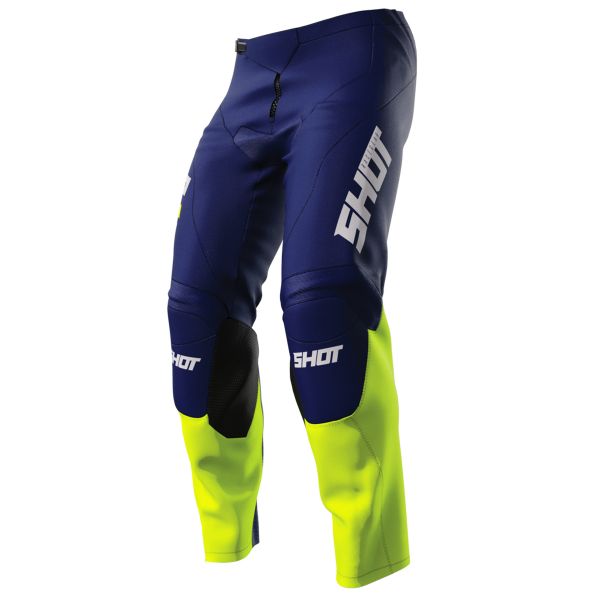 Motocross Trousers SHOT Raw Reflex Kid Blue Pant