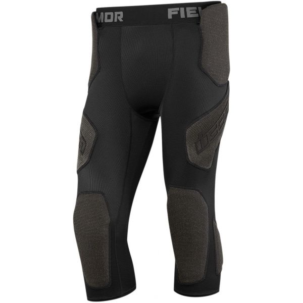 Motocross Body Armour ICON Field Armor Compression Pant Black