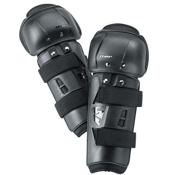 Motocross Knee Protectors Thor Sector Black