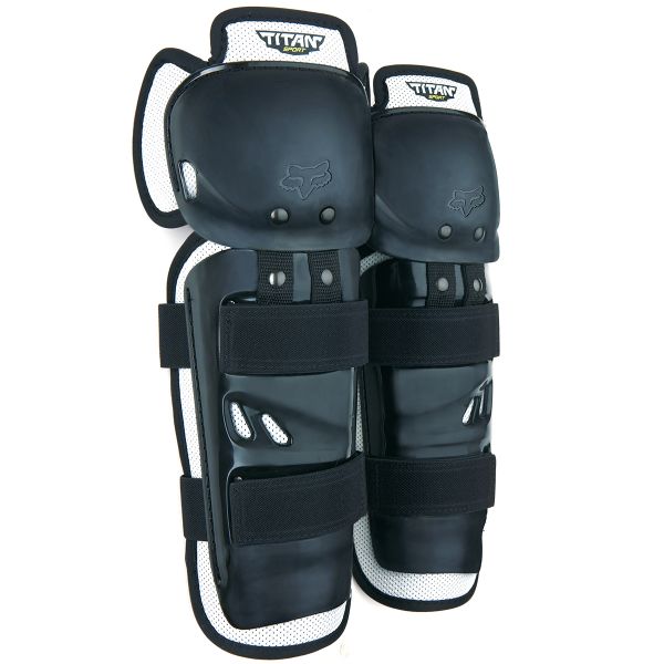 Motocross Knee Protectors FOX Titan Sport Knee Black
