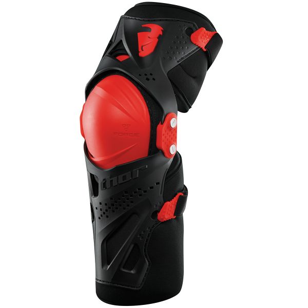 Motocross Knee Protectors Thor Force XP Knee Red