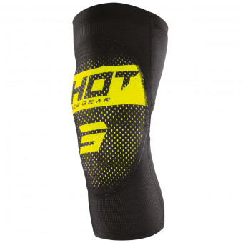 Motocross Knee Protectors SHOT Airlight 2.0 Knee Black Neon Yellow