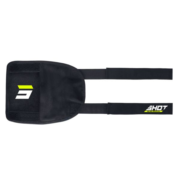 SHOT Unpeak Knee Pads Black Neon Yellow