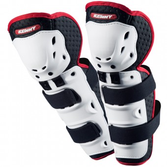 Motocross Knee Protectors Kenny Knee Guards White Motocross Knee Protectors Kenny Knee Guards White