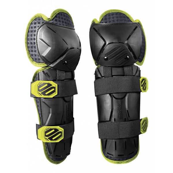 Motocross Knee Protectors SHOT Optimal Knee Black Yellow
