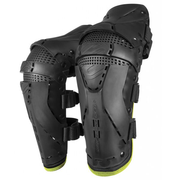 Motocross Knee Protectors SHOT Protector Knee Black Yellow