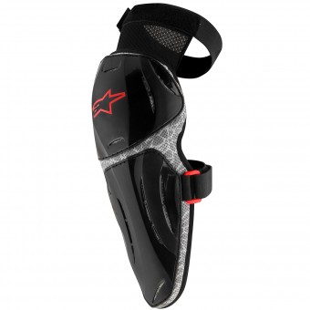 Motocross Knee Protectors Alpinestars Vapor Pro Knee Black Grey