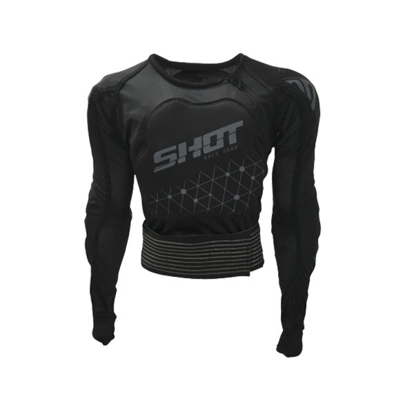 Chest Protectors SHOT Airlight Evo Grey Black