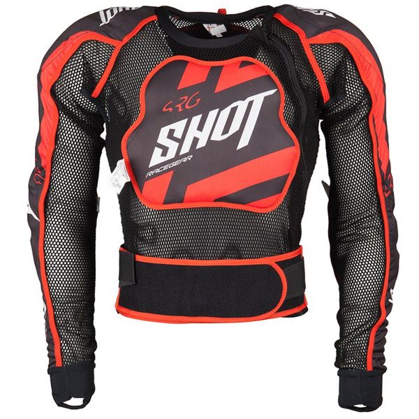 SHOT Airlight Memory Black Red Kid