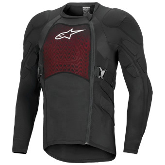 Motocross Protective Vest Alpinestars Bionic Plasma LT Protection Jacket Ls Black White Motocross Protective Vest Alpinestars Bionic Plasma LT Protection Jacket Ls Black White