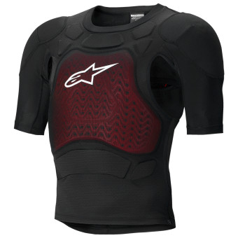 Motocross Protective Vest Alpinestars Bionic Plasma LT Protection Jacket Ss Black White Motocross Protective Vest Alpinestars Bionic Plasma LT Protection Jacket Ss Black White