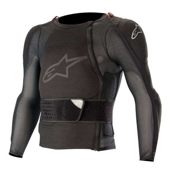Motocross Protective Vest Alpinestars Sequence Protection Jacket Black
