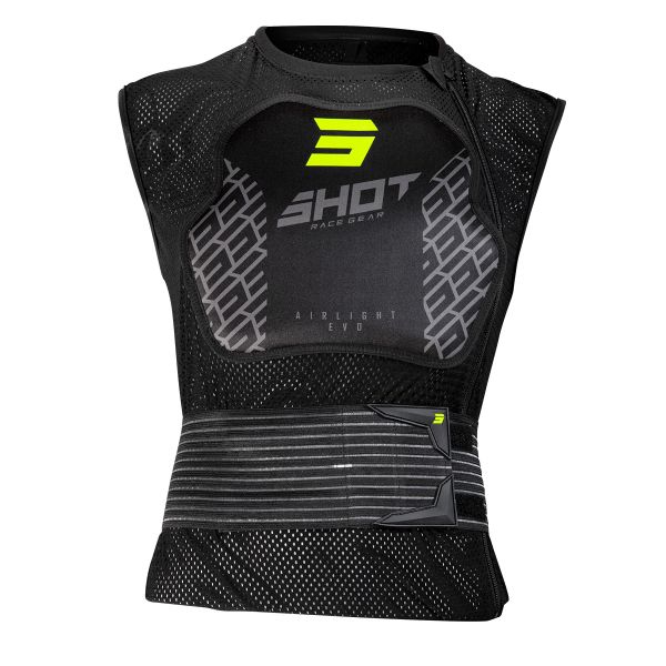 Motocross Protective Vest SHOT Airlight Evo Without Sleeves 2.0 Kid