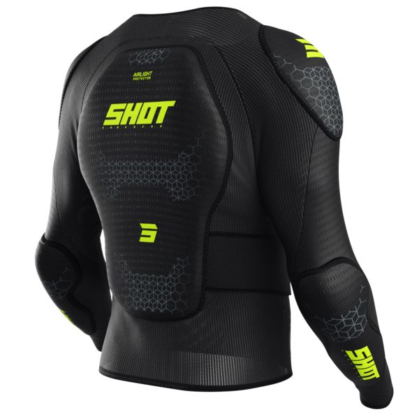 SHOT Haut Du Corps Airlight Black Neon Yellow