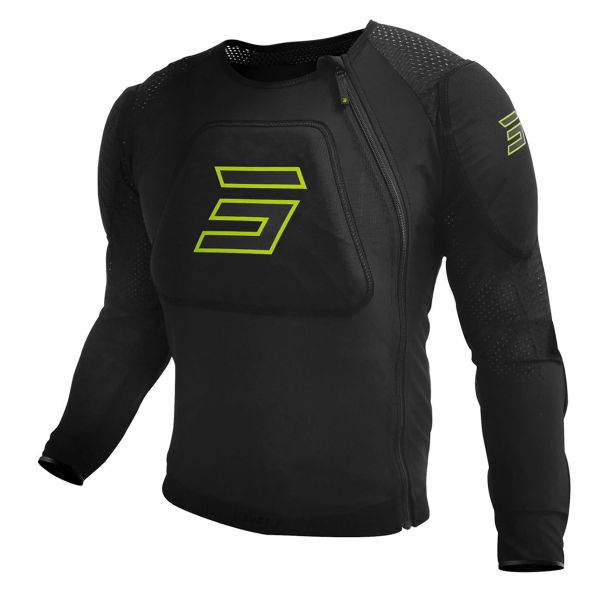 Motocross Protective Vest SHOT Prime Jacket Black