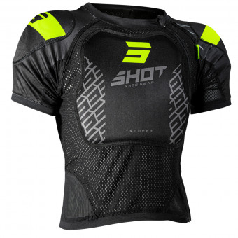 Chest Protectors SHOT Trooper 2.0 Black Neon Yellow