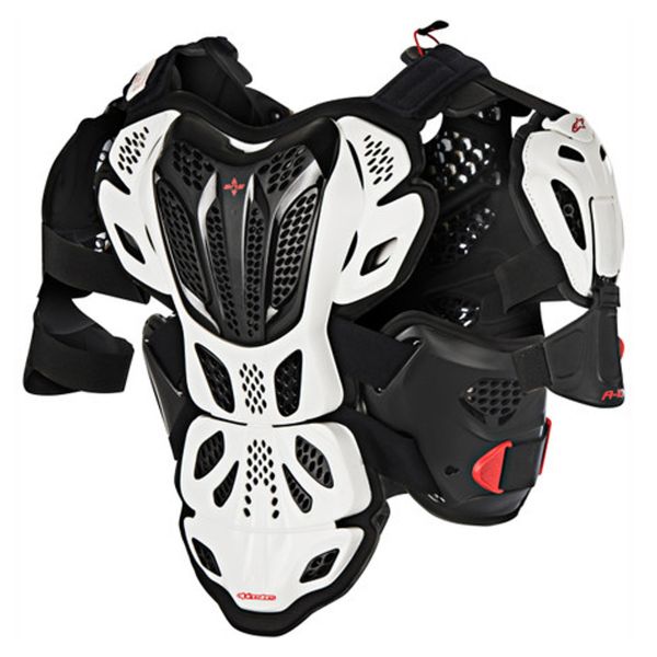 Chest Protectors Alpinestars A-10 Full Chest Protector Black Red