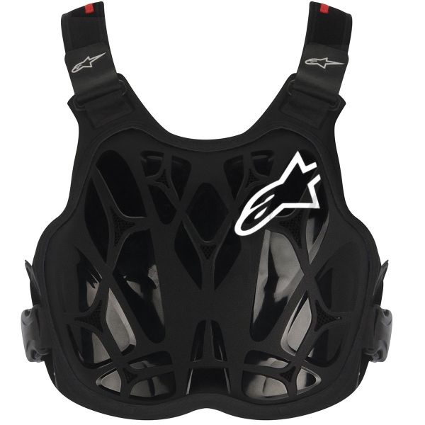 Chest Protectors Alpinestars A8 Light Black White Red