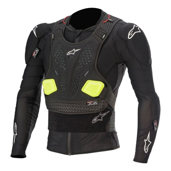 Chest Protectors Alpinestars Bionic Pro V2 Black Yellow Fluo