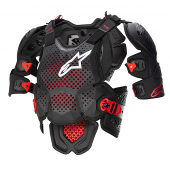 Chest Protectors Alpinestars A-10 V2 Anthracite Black Red