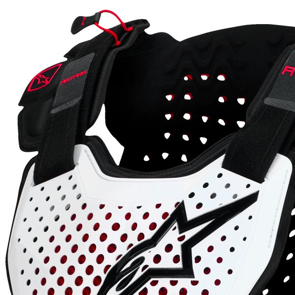 Alpinestars A-4 Plasma Chest Protector Black Red White