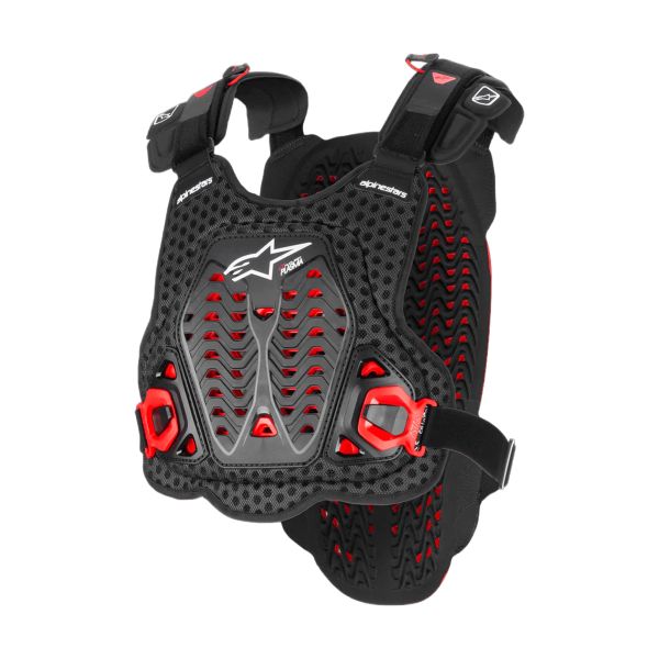 Chest Protectors Alpinestars A-5 Plasma Chest Protector Black Red White