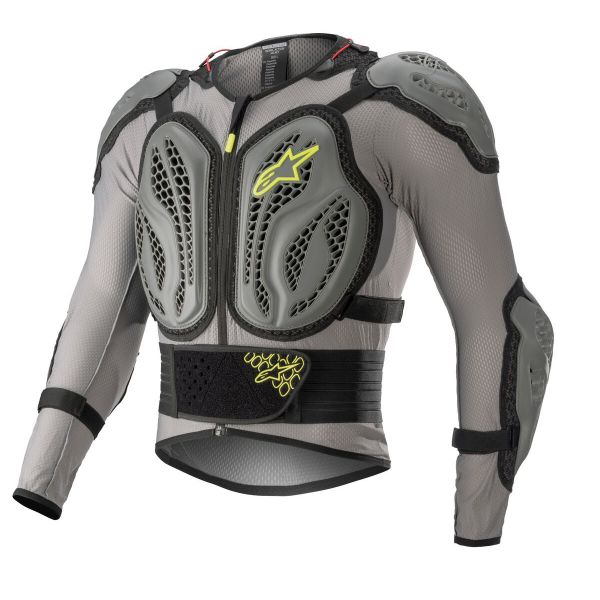 Chest Protectors Alpinestars Bionic Action Dark Grey Ash Yellow Fluo