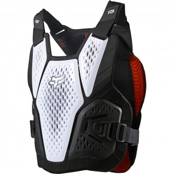 Chest Protectors FOX Raceframe Impact SB D3O White