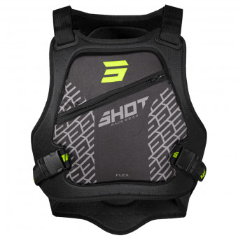 Chest Protectors SHOT Flex 2.0 Guard Black Neon Yellow