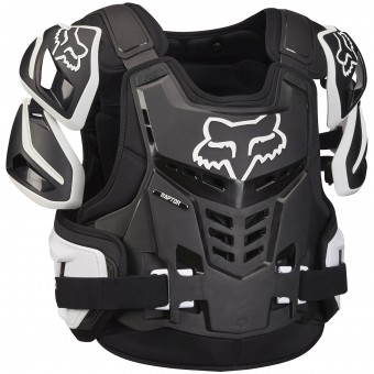 Chest Protectors FOX Raptor Vest Black White 018