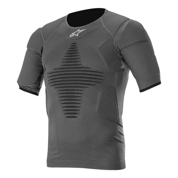 Base Layer Shirts Alpinestars Roost Base Layer Top Anthracite Black