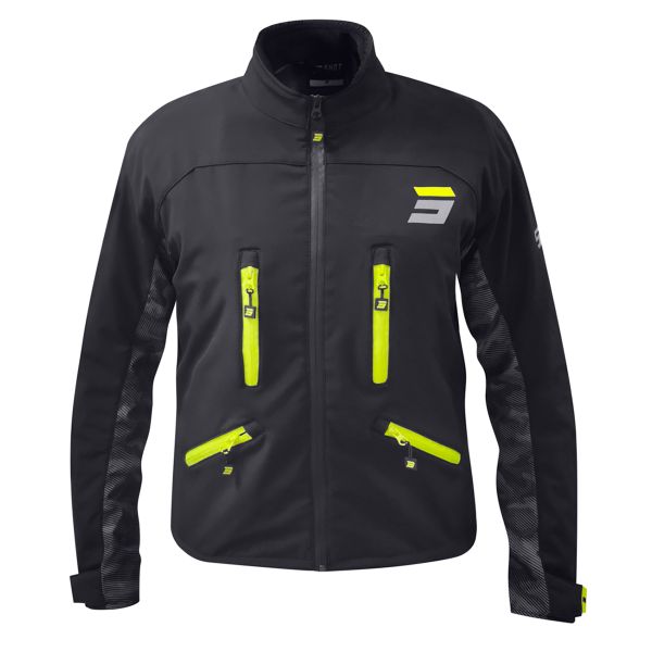 Motocross Jackets SHOT Climatic Jacket Black Neon Yellow Motocross Jackets SHOT Climatic Jacket Black Neon Yellow
