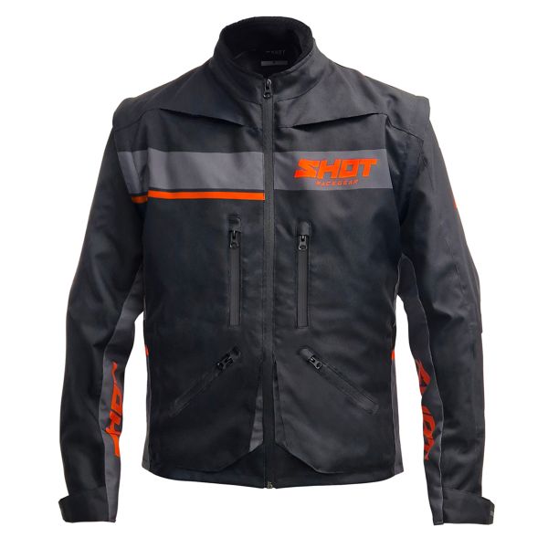 Motocross Jackets SHOT Contact Assault 2.0 Black Orange Motocross Jackets SHOT Contact Assault 2.0 Black Orange